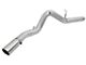 AFE ATLAS 5-Inch DPF-Back Single Exhaust System with Polished Tip; Side Exit (2016 6.6L Duramax Silverado 3500 HD)