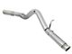 AFE ATLAS 5-Inch DPF-Back Single Exhaust System with Polished Tip; Side Exit (2016 6.6L Duramax Silverado 3500 HD)