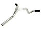 AFE Large Bore-HD 4-Inch DPF-Back Dual Exhaust System with Black Tips; Side Exit (11-16 6.6L Duramax Silverado 3500 HD)