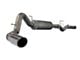 AFE Large Bore-HD 4-Inch Single Exhaust System with Polished Tip; Side Exit (2007 6.6L Duramax Silverado 3500 HD)