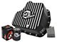 AFE Pro Series Engine Deep Oil Pan with Machined Fins; Black (11-16 6.6L Duramax Silverado 3500 HD)