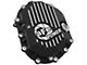 AFE Pro Series Front Differential Cover with Machined Fins; Black (11-19 6.0L Silverado 3500 HD; 11-24 6.6L Duramax Silverado 3500 HD)