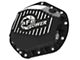 AFE Pro Series Rear Differential Cover with Machined Fins; Black (07-19 Silverado 3500 HD)