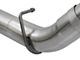 AFE Rebel XD Series 4-Inch DPF-Back Single Exhaust System with Black Tips; Side Exit (17-19 6.6L Duramax Silverado 3500 HD)