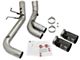 AFE Rebel XD Series 4-Inch DPF-Back Single Exhaust System with Black Tips; Side Exit (17-19 6.6L Duramax Silverado 3500 HD)