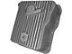 AFE Street Series Transmission Pan with Machined Fins; Raw (07-19 6.6L Duramax Silverado 3500 HD)