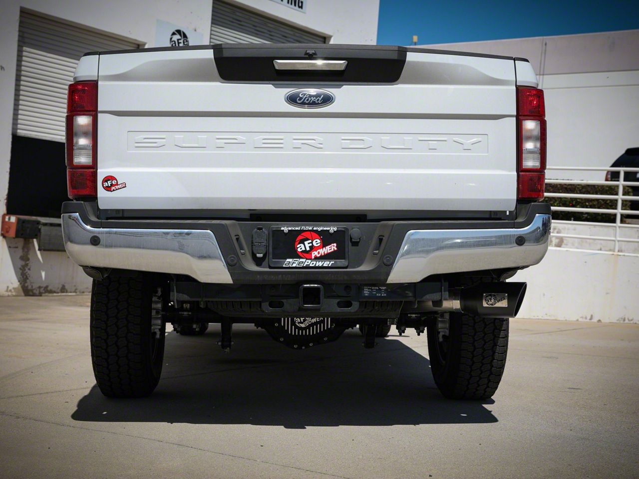 AFE F-250 Super Duty Apollo GT Series Single Axle-Back Exhaust System ...