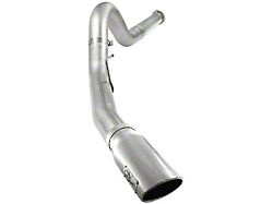 AFE ATLAS 5-Inch DPF-Back Single Exhaust System with Polished Tip; Side Exit (11-14 6.7L Powerstroke F-250 Super Duty)