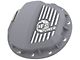 AFE Street Series Rear Differential Cover with Machined Fins; Raw; GMCH 9.5 (19-24 V8 Yukon)