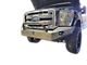 Affordable Offroad Modular Non-Winch Front Bumper with Bull Bar and and LED Lights; Black (11-16 F-250 Super Duty)