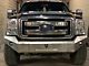 Affordable Offroad Modular Non-Winch Front Bumper with and LED Lights; Black (11-16 F-250 Super Duty)