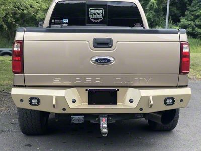 Affordable Offroad Elite Rear Bumper; Bare Metal (11-16 F-350 Super Duty)