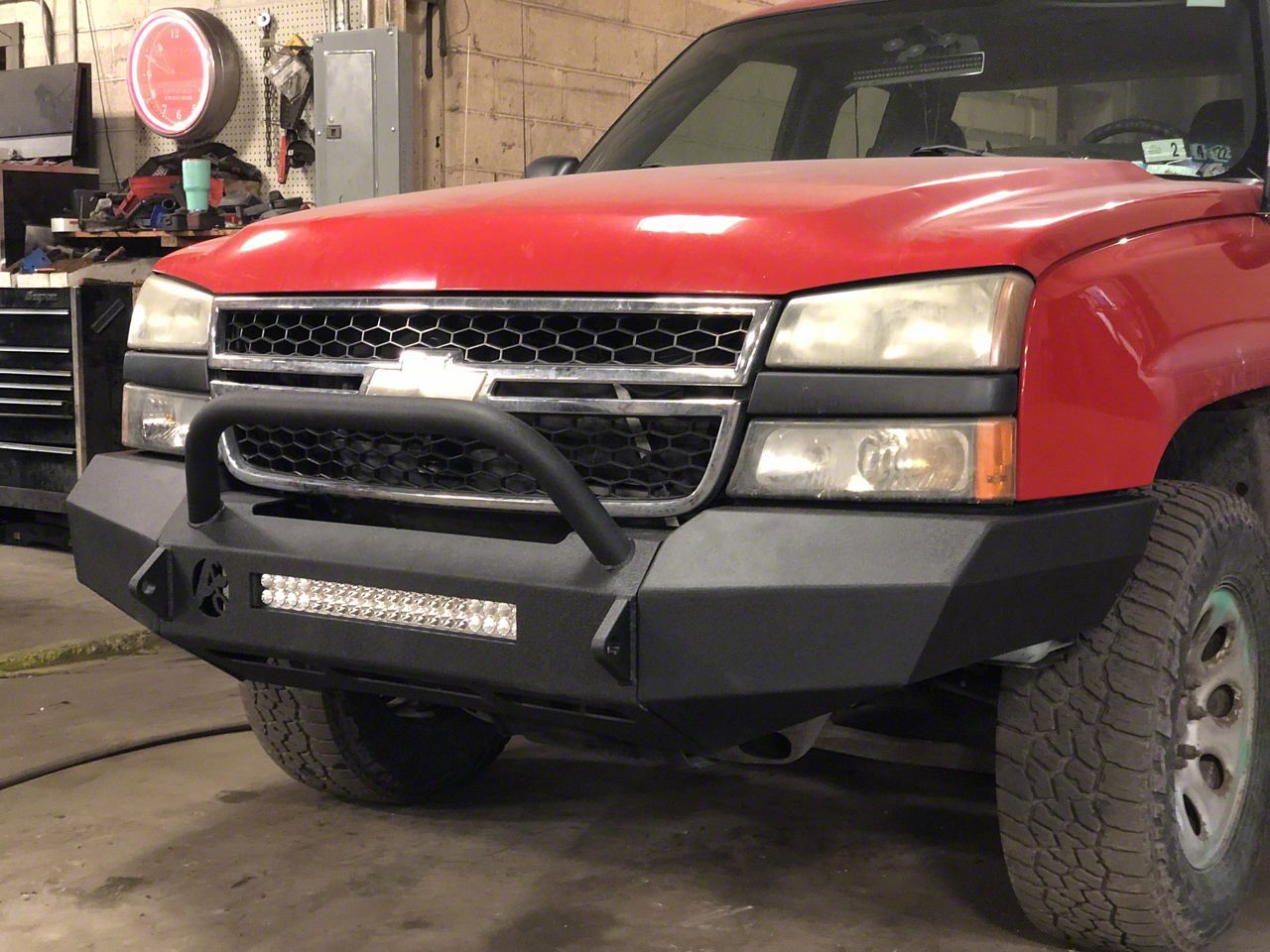 Affordable Offroad Silverado 1500 Modular Non Winch Front Bumper with ...