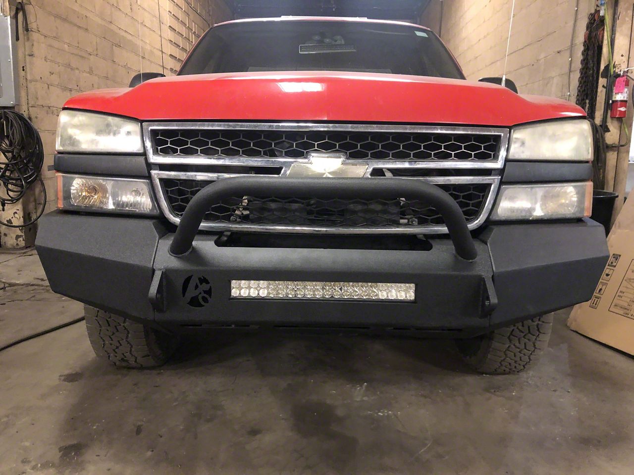 Affordable Offroad Silverado 1500 Modular Non Winch Front Bumper with ...