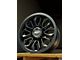 AGP Wheels 304 Matte Black 8-Lug Wheel; 18x9; -12mm Offset (03-09 RAM 2500)