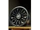 AGP Wheels 304 Matte Black 8-Lug Wheel; 18x9; -12mm Offset (03-09 RAM 3500 SRW)