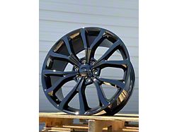 AGP Wheels 125 Gloss Black 6-Lug Wheel; 22x9; 40mm Offset (04-08 F-150)