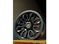 AGP Wheels 304 Matte Black 6-Lug Wheel; 18x9; 18mm Offset (04-08 F-150)