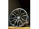 AGP Wheels 306 Matte Black 6-Lug Wheel; 17x8; 5mm Offset (04-08 F-150)