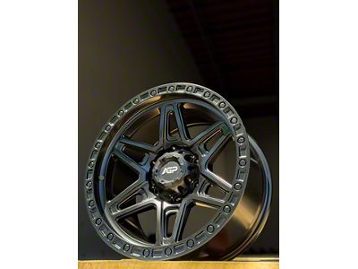 AGP Wheels 307 Matte Black 6-Lug Wheel; 17x9; 0mm Offset (04-08 F-150)