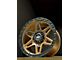 AGP Wheels 307 Bronze with Black Ring 6-Lug Wheel; 17x9; 0mm Offset (07-13 Sierra 1500)