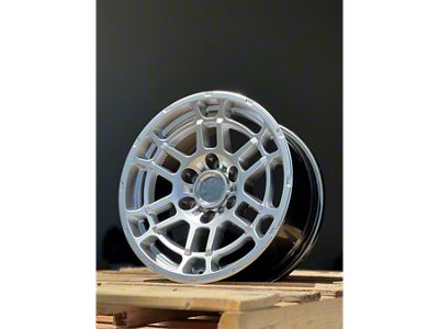 AGP Wheels Pro23 Hyper Black 6-Lug Wheel; 17x8; 5mm Offset (07-13 Sierra 1500)