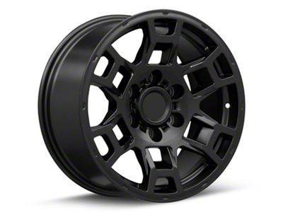 AGP Wheels Pro Matte Black 6-Lug Wheel; 17x8; 5mm Offset (07-14 Yukon)