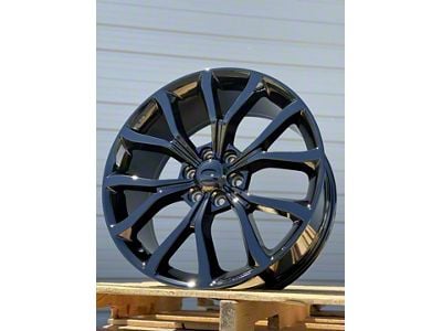 AGP Wheels 125 Gloss Black 6-Lug Wheel; 22x9; 40mm Offset (09-14 F-150)