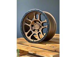 AGP Wheels Trux Bronze with Matte Black Ring 6-Lug Wheel; 17x9; 1mm Offset (09-14 F-150)