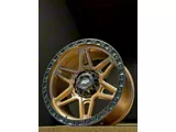 AGP Wheels 307 Bronze with Black Ring 6-Lug Wheel; 17x9; 0mm Offset (14-18 Silverado 1500)