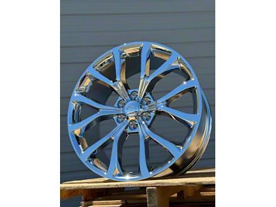 AGP Wheels 125 Chrome 6-Lug Wheel; 22x9.5; 40mm Offset (15-20 F-150)