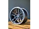 AGP Wheels Trux Grey with Machined Ring 6-Lug Wheel; 17x9; 1mm Offset (19-23 Ranger)