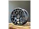 AGP Wheels Pro Matte Black 6-Lug Wheel; 17x8; 5mm Offset (99-06 Silverado 1500)
