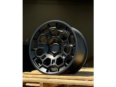 AGP Wheels Pro22 Matte Black 6-Lug Wheel; 18x9; 12mm Offset (99-06 Silverado 1500)