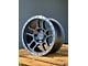 AGP Wheels Trux Grey with Machined Ring 6-Lug Wheel; 17x9; 1mm Offset (23-24 Canyon)