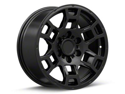 AGP Wheels Pro Matte Black 6-Lug Wheel; 17x8; 5mm Offset (23-25 Colorado)