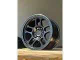 AGP Wheels Trux Matte Black 6-Lug Wheel; 17x9; -12mm Offset (23-24 Colorado)