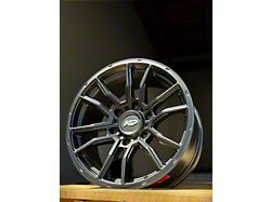 AGP Wheels 306 Matte Black 6-Lug Wheel; 17x8; 5mm Offset (21-25 F-150)