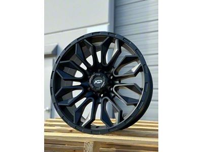 AGP Wheels 304 Matte Black 6-Lug Wheel; 20x9; 0mm Offset (19-24 RAM 1500)