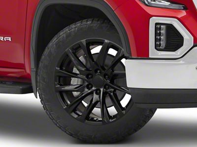 AGP Wheels 106 Gloss Black 6-Lug Wheel; 22x9; 28mm Offset (19-25 Sierra 1500)