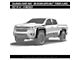 Air Design Super Bolt Fender Flares; Unpainted (15-22 Colorado w/ 5-Foot Short Box)