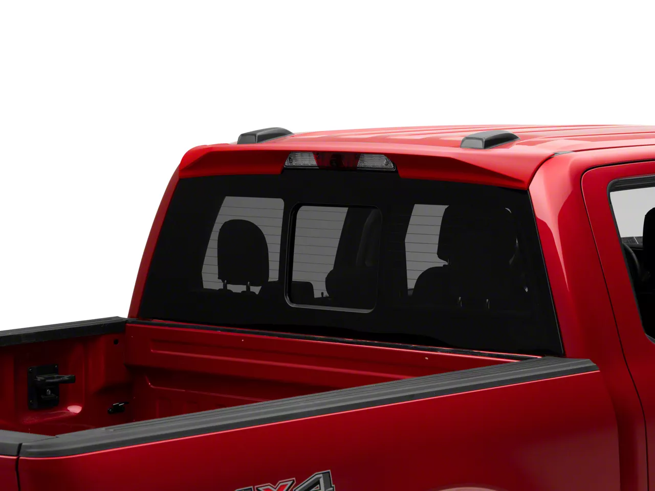 Air Design F-150 Cab Spoiler; Unpainted FO31A04PR (21-24 F-150) - Free ...