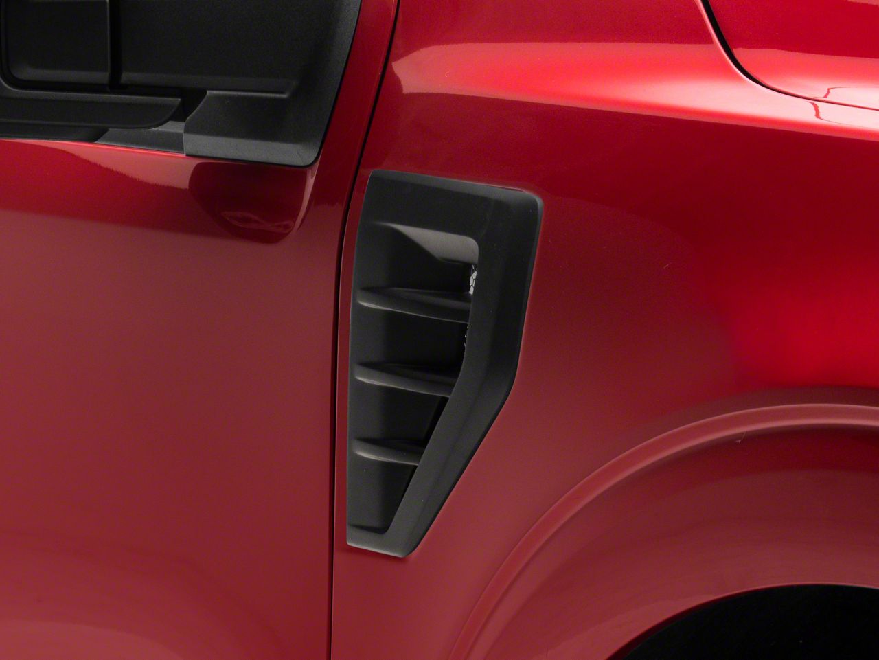 Air Design F150 Fender Vents; Satin Black FO31A07 (2125 F150