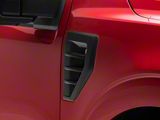 Air Design Fender Vents; Satin Black (21-25 F-150, Excluding Raptor)