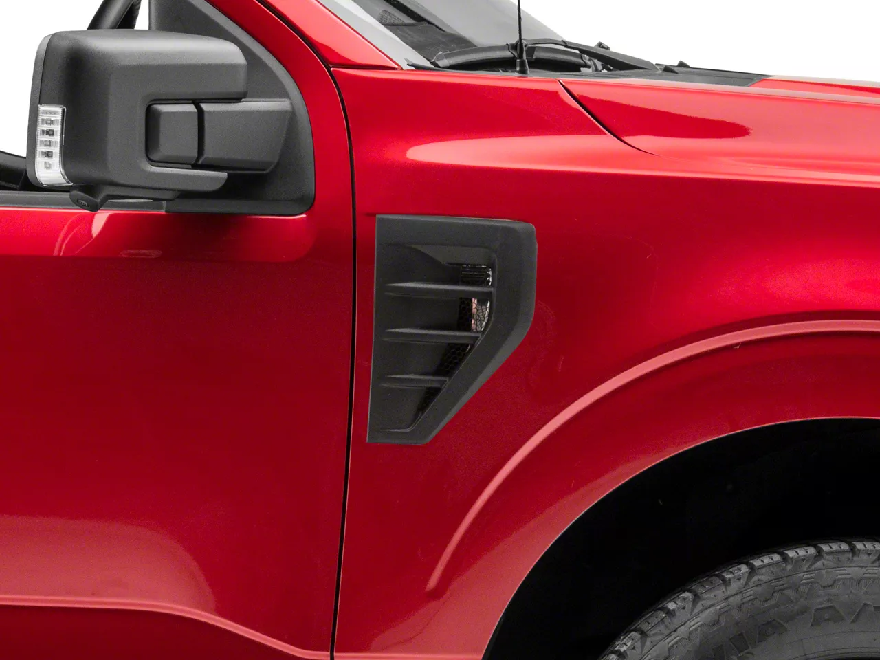 Air Design F-150 Fender Vents; Satin Black FO31A07 (21-23 F-150, Excluding  Raptor) - Free Shipping