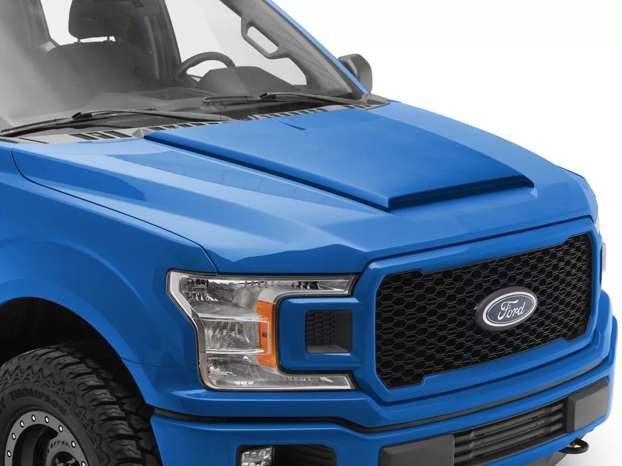 Air Design F-150 Hood Scoop; Unpainted FO25A01PR (15-20 F-150 ...