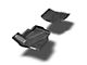 Air Design Soft Touch Front Floor Liners; Black (15-24 F-150 Regular Cab, SuperCab)