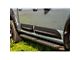 Air Design Door Rocker Panels; Satin Black (17-22 F-350 Super Duty SuperCrew)