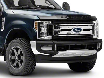 Air Design Front Bumper Guard with DRL; Satin Black (17-19 F-350 Super Duty)