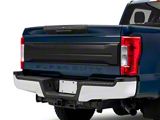 Air Design Tailgate Applique; Satin Black (17-19 F-350 Super Duty w/o Tailgate Applique)